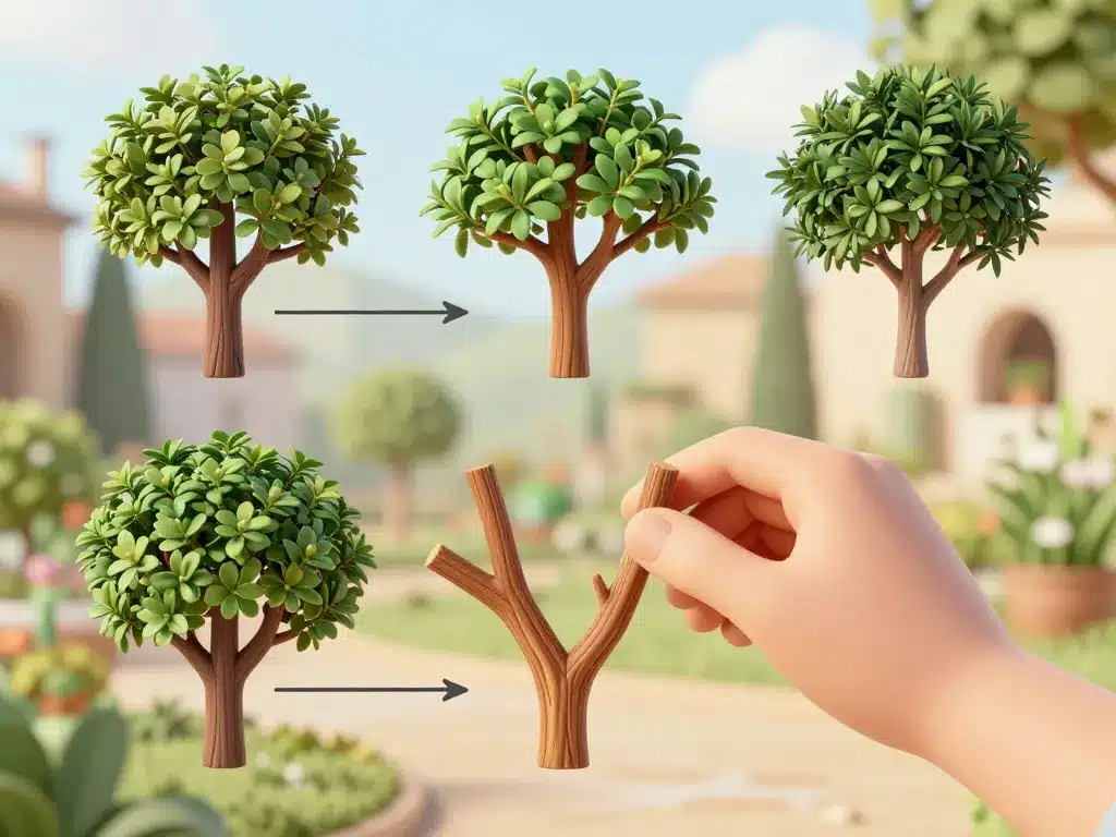 diagramme choix du bois et période pour bouturage arbousier
