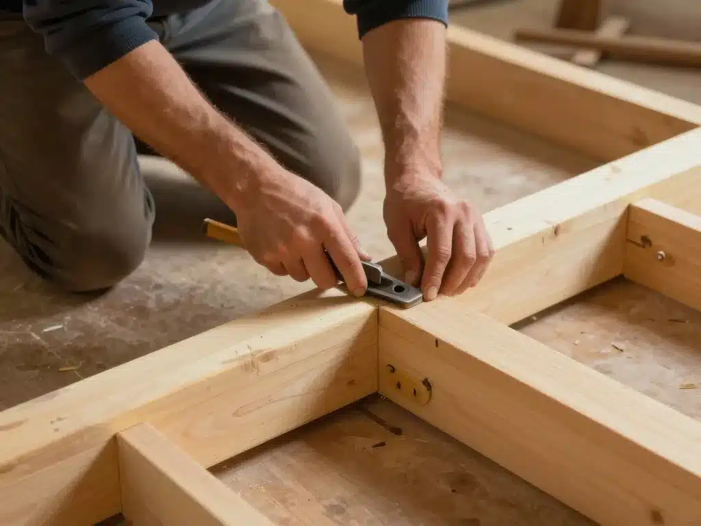 pose chevetre cheminée rénovation renforcement solives