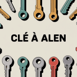 illustration cle a allen differents types tailles