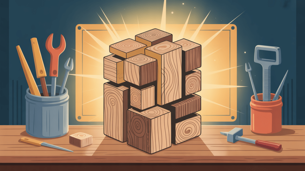 illustration colle extra forte bois assemblage solide