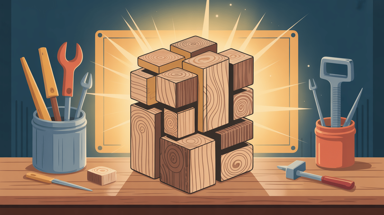 illustration colle extra forte bois assemblage solide