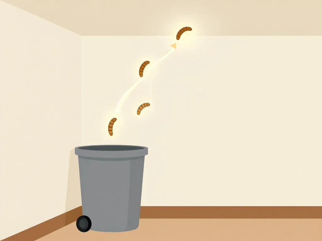 diagramme migration asticot au plafond