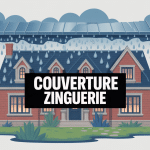 Illustration couverture zinguerie toiture étanchéité