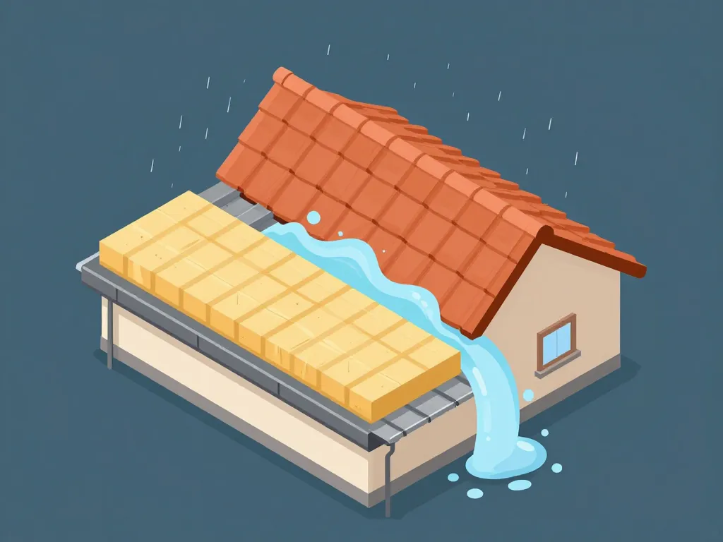 Schéma couverture zinguerie éléments et protection