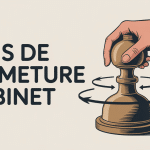 illustration dans quel sens fermer un robinet avec flèches