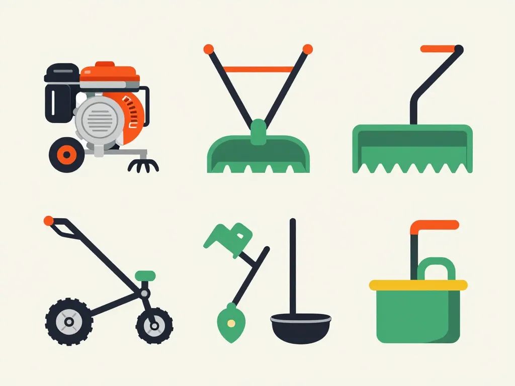 Détail des caractéristiques techniques pour la différence entre motoculteur et motobineuse