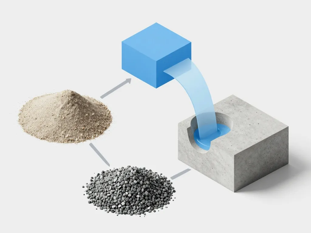 schema proportions dosage beton