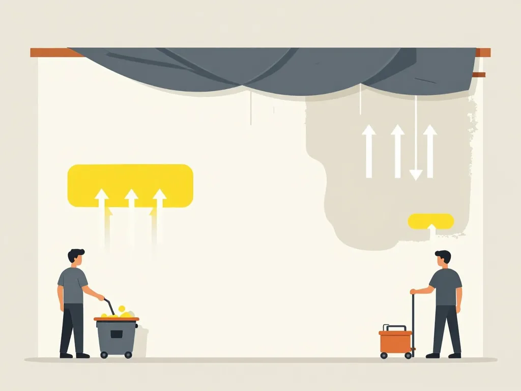 Adaptation chantier enduit par temps humide protections