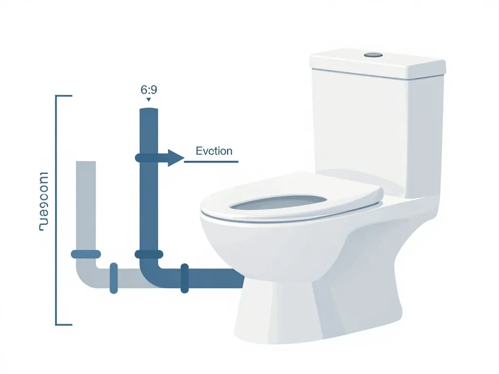 diagramme normes hauteur evacuation wc
