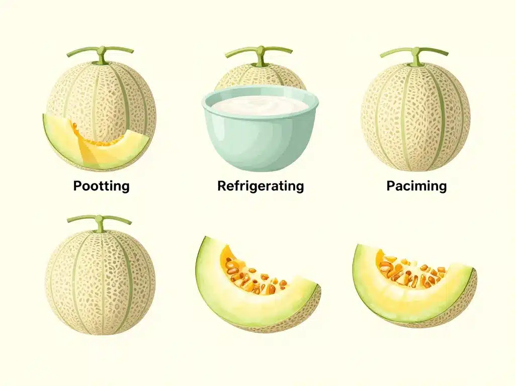 honey do melon étapes sélection conservation découpe