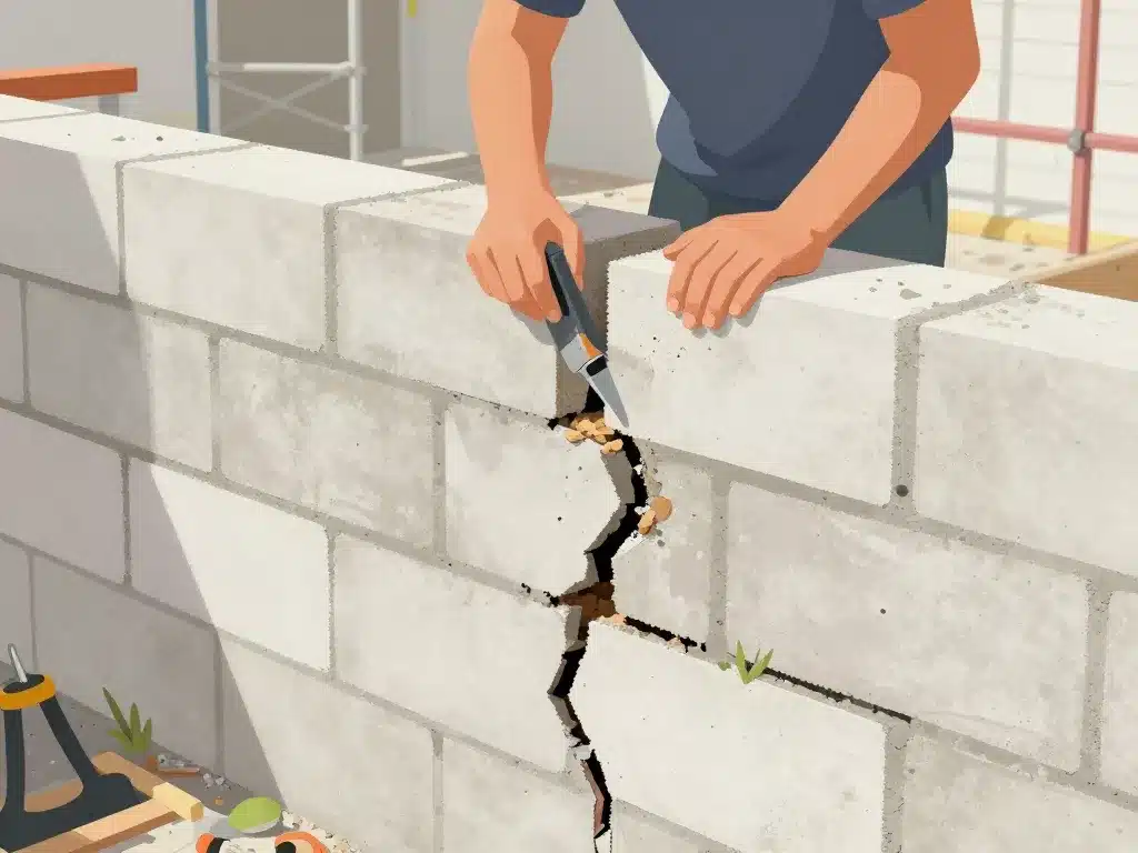 Isoler un mur en parpaing préparation mur