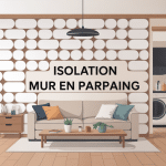 Isoler un mur en parpaing illustration informative