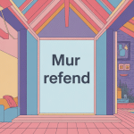 illustration mur refend structure maison coupe