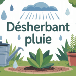peut on mettre du désherbant quand il pleut visuel pédagogique jardin pluie