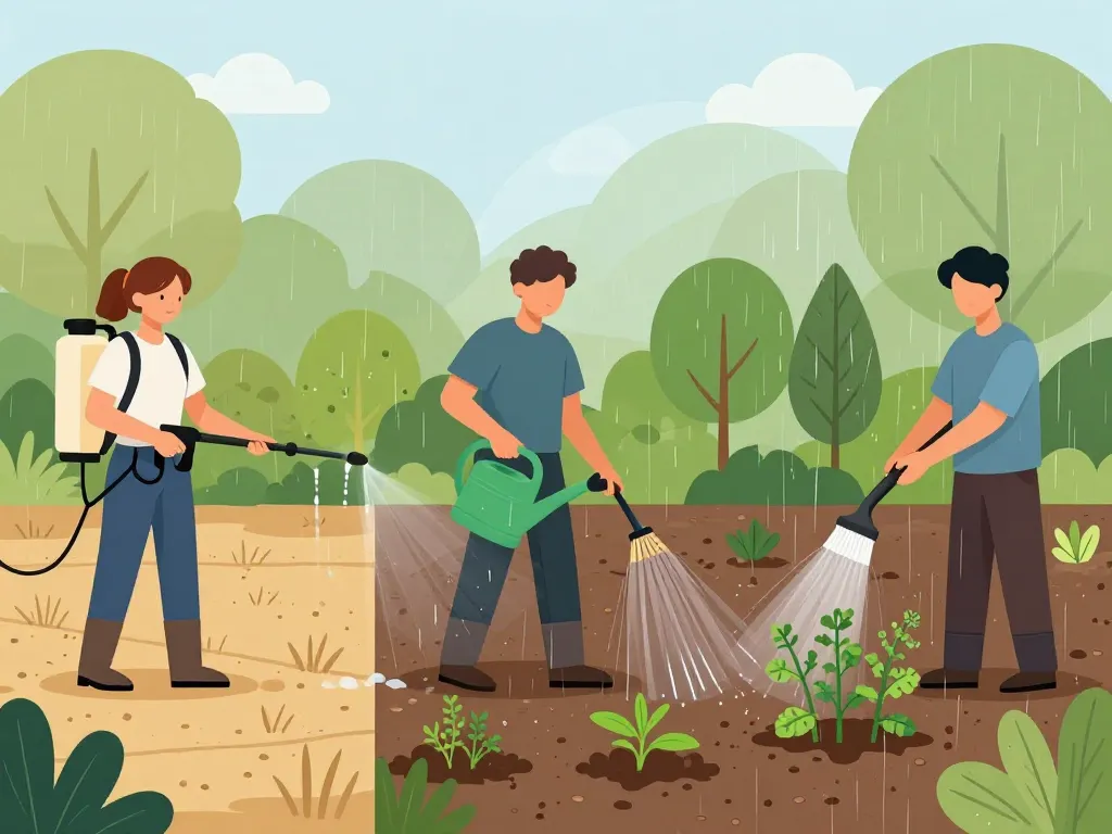 peut on mettre du désherbant quand il pleut technique application pluie