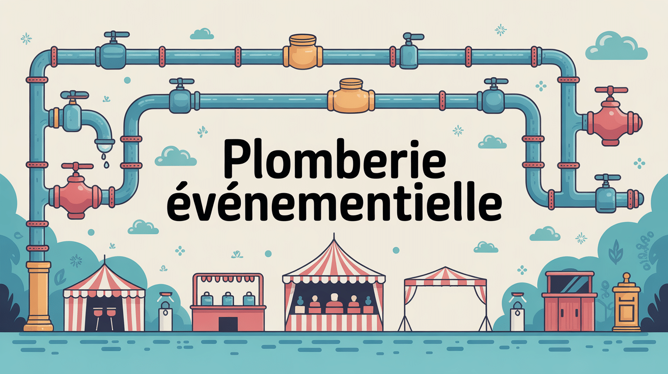 illustration plomberie event réseaux sanitaires événement