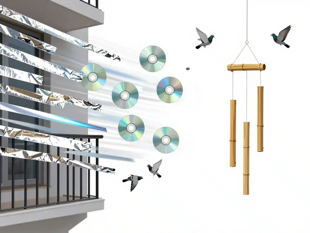 recette de grand-mère pour faire fuir les pigeons solutions visuelles sonores