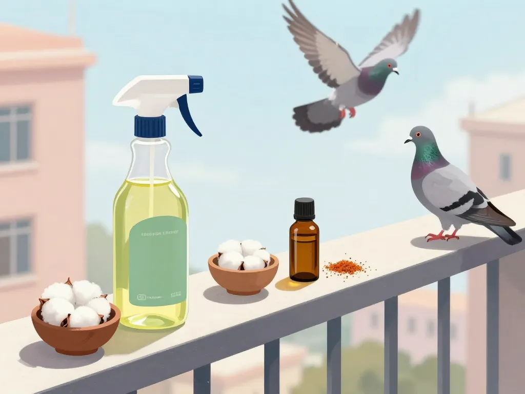 recette de grand-mère pour faire fuir les pigeons huiles essentielles épices