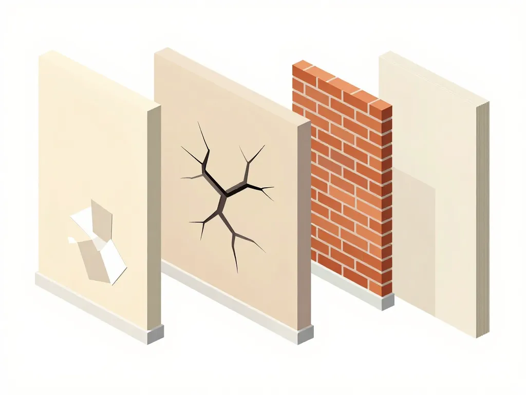 Schéma solutions rénovation des murs intérieurs