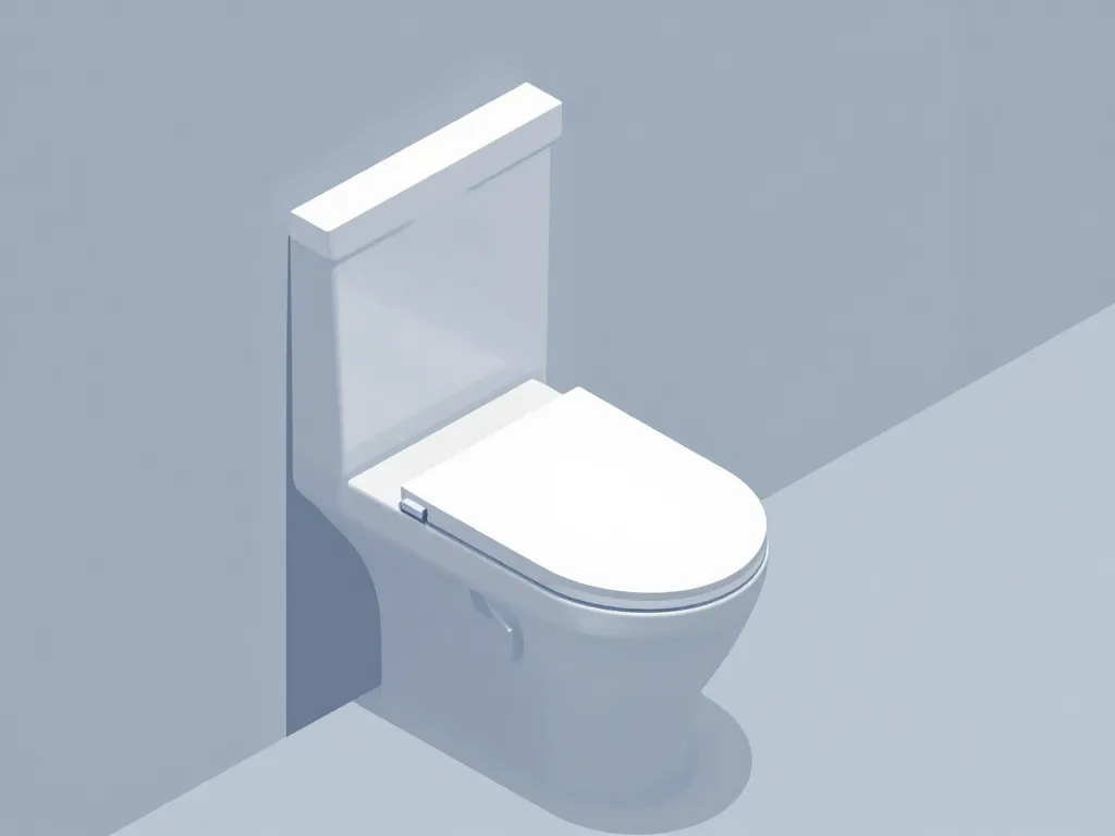 Schéma coupe cuvette suspendu wc support mural