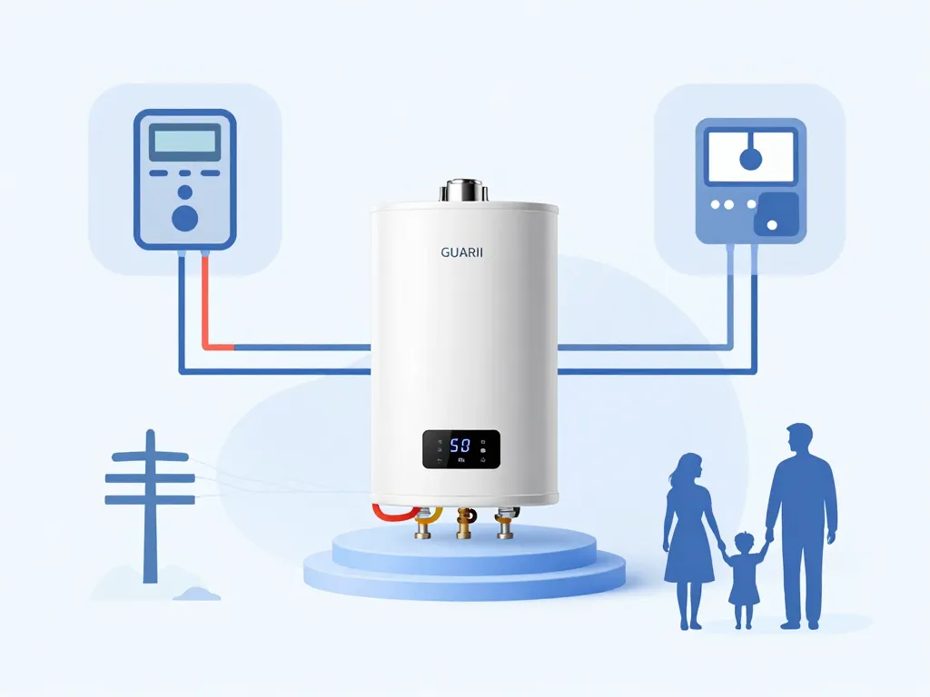 schéma chauffe eau triphasé et monophasé