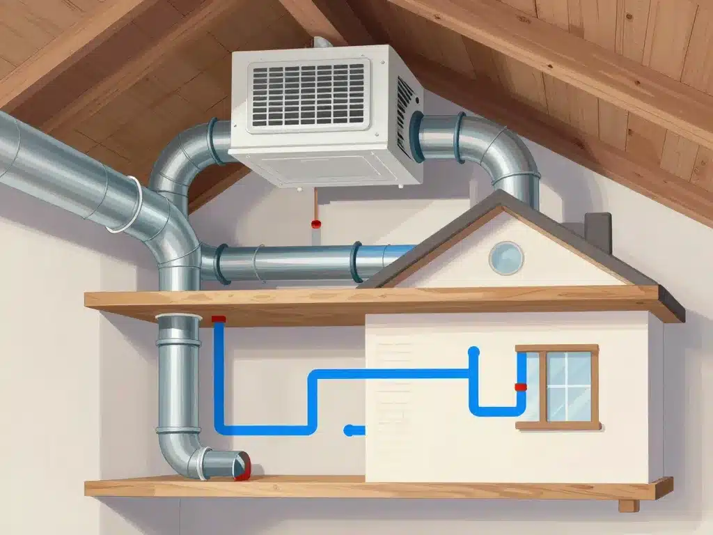 Schéma installation et raccordement VMC double flux