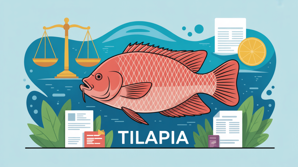 illustration réglementation consommation tilapia interdit en france