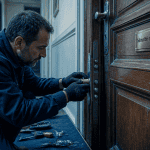 changement serrure paris 15 serrurier en action