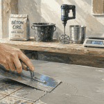 comment faire un beton cire sur carrelage