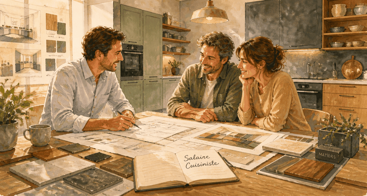 cuisiniste salaire atelier discussion