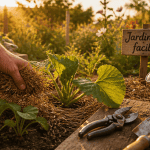 jardinier facile main paillage potager
