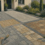 prix des paves autobloquant allée garage béton pierre