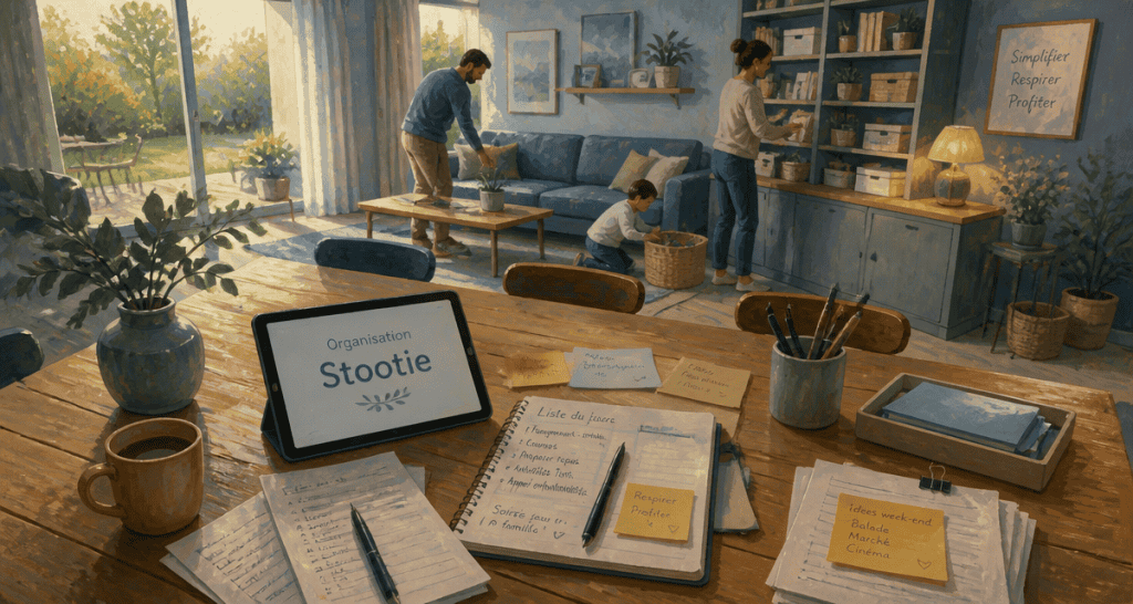 Stootie Media Conseils organisation famille salon