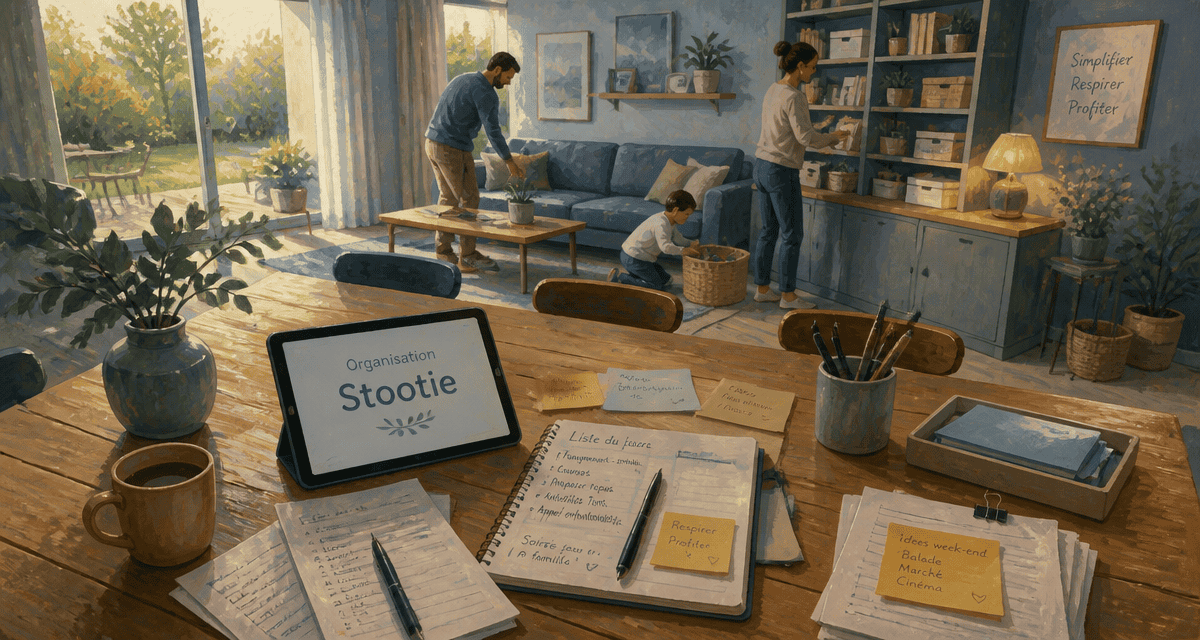 Stootie Media Conseils organisation famille salon