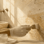 travertin salle de bain inconvénients traitement hydrofuge