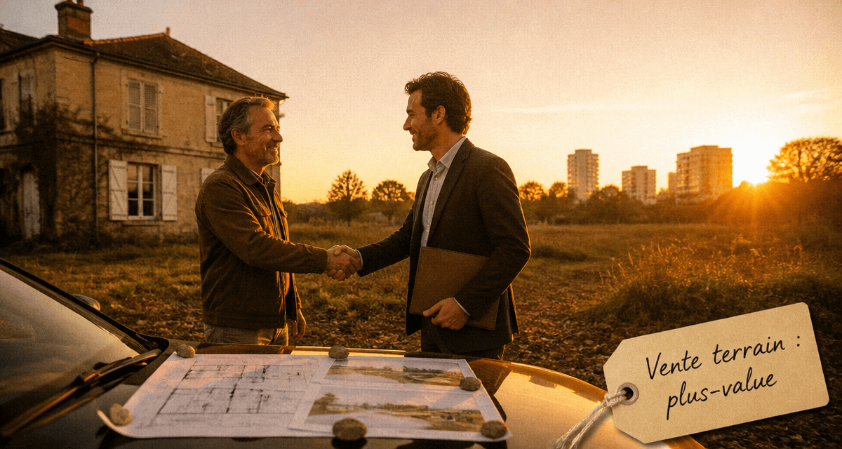 vendre a un promoteur devant maison ancienne