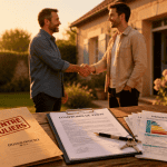 vente maison sans agence devant maison