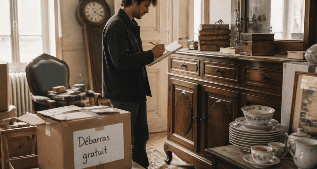 vider une maison gratuitement professionnel débarras