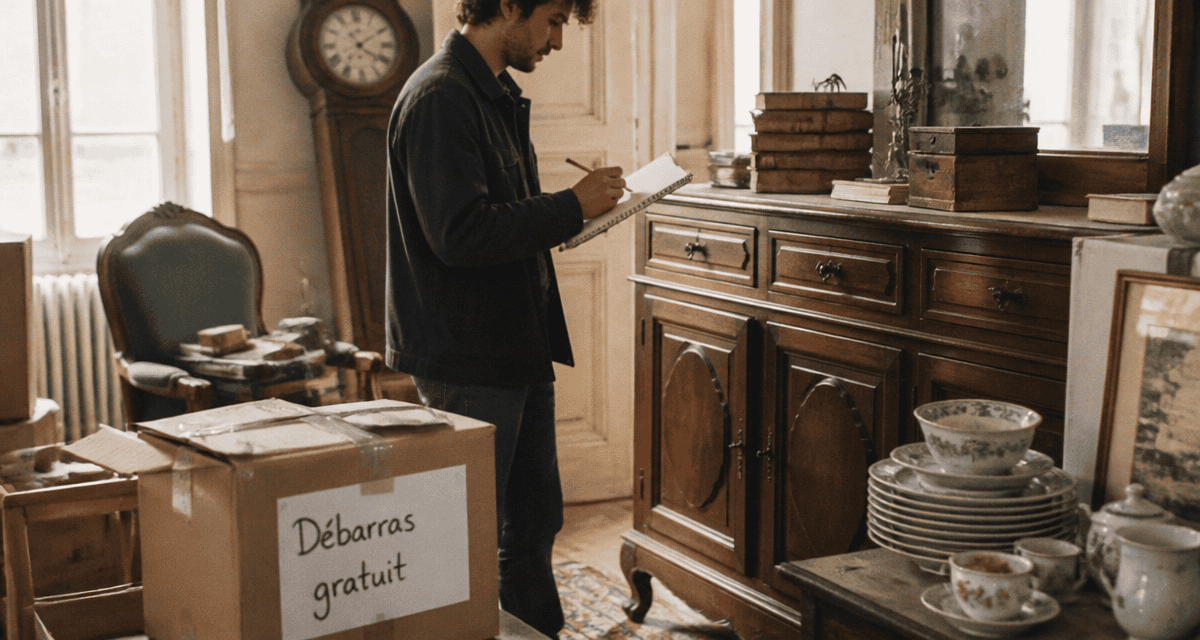 vider une maison gratuitement professionnel débarras