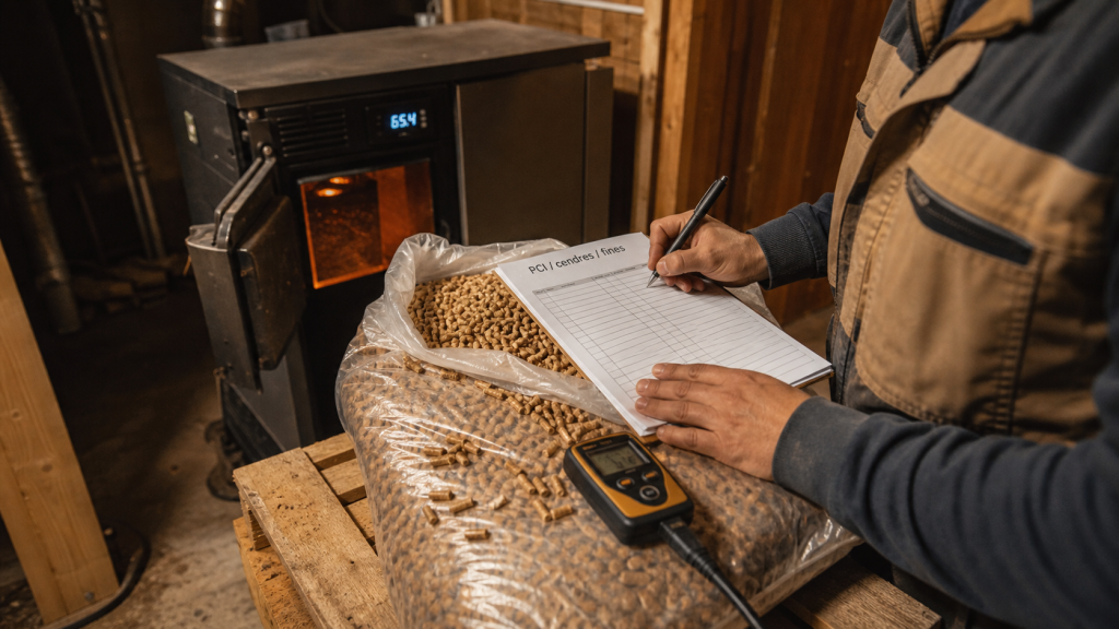 Classement meilleur pellet : 5 kWh/kg et critères anti-encrassement