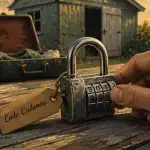 code cadenas combinaison main tourne molette