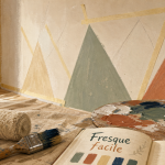 Fresque murale facile à faire : motifs prêts sur mur