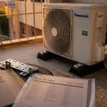 installation climatisation appartement : dossier et installation sur balcon