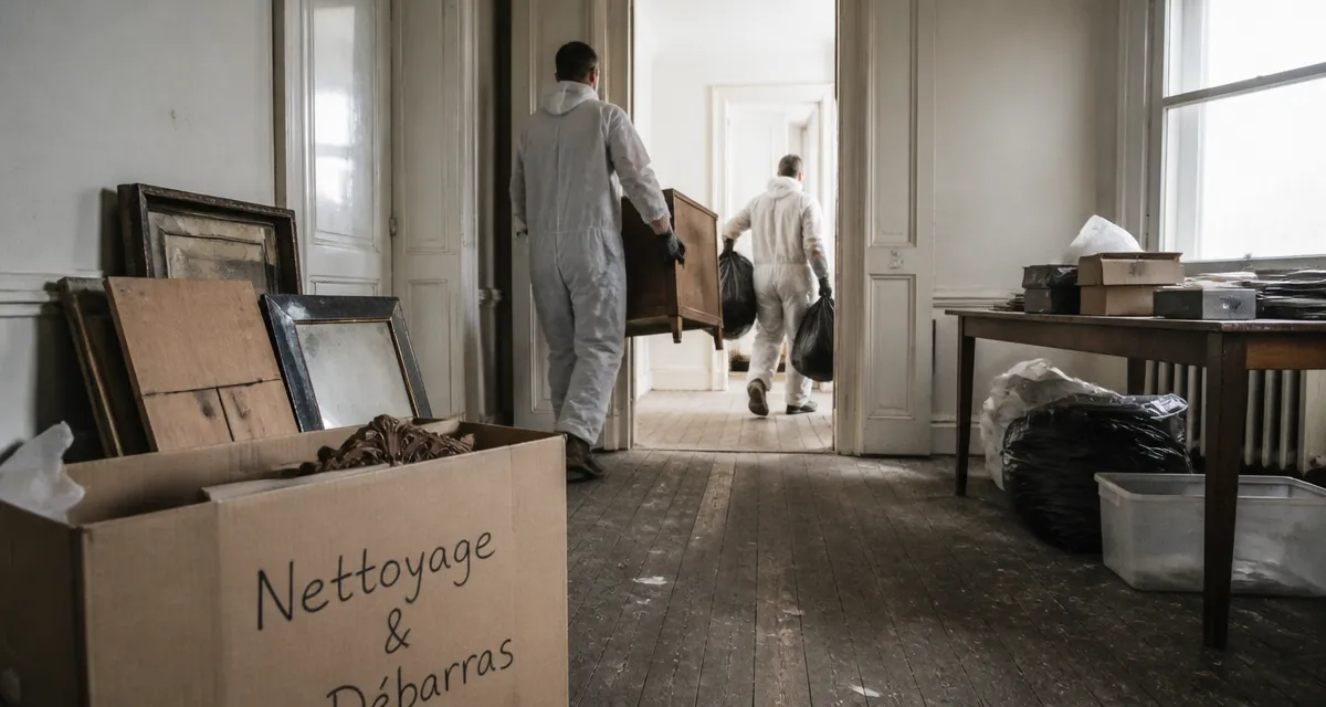 nettoyage debarras appartement ancien