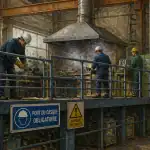 protection collective ouvriers chantier industriel