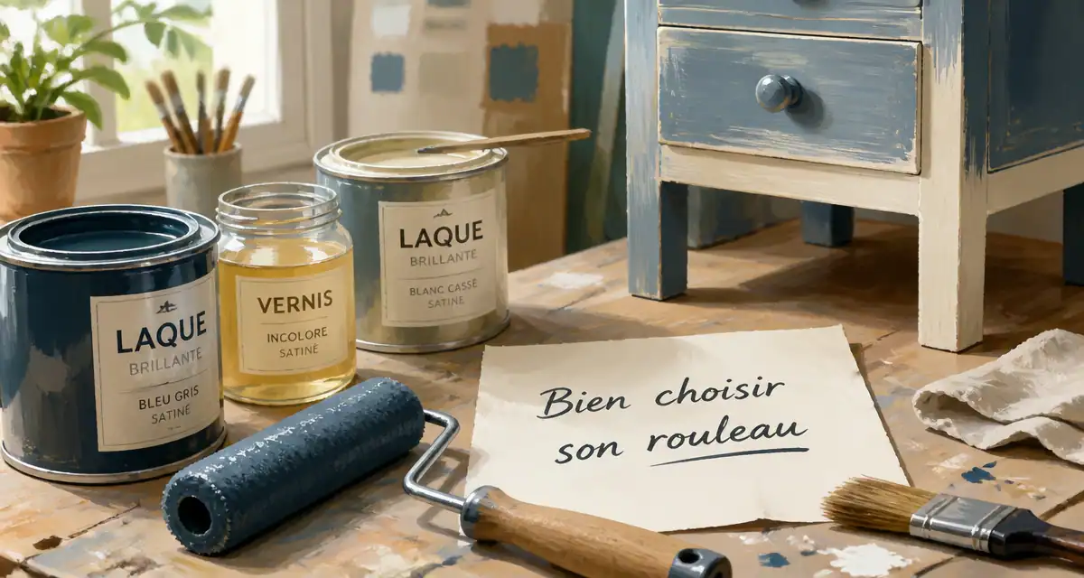 rouleau en mousse pour quelle peinture sur plan de travail