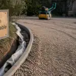 Allée carrossable pas chere : gravier stabilisé, fondation et drainage