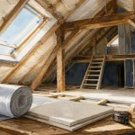 Aménager des combles : combles aménagés, 1,80 m, pente 30°
