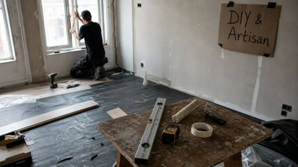Artisan ou DIY : 5 calculs pour éviter les pièges lors d’une rénovation mixte