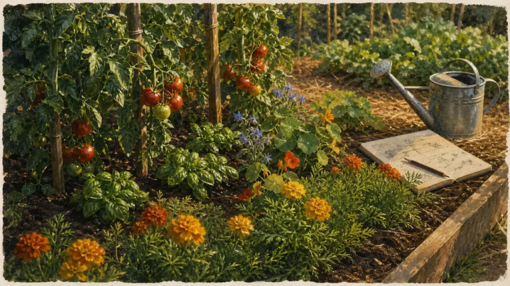 Les bonnes associations au potager, et les erreurs qui freinent vraiment la récolte